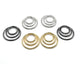 Elegant Three circle Ear Hangers / Weights