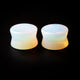 Translucent Solid Argenon Opalite Ear Plug