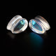 Shiny Glass Teardrop Plug