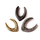 Ornate Teardrop Horse Shoe Tunnel