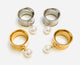 Bridal Pearl Screw-fit Dangle Tunnel