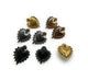 Small Ornate Heart Ear Hangers / Weights
