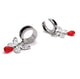 Red Butterfly Dangle Tunnels / saddles