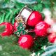 Christmas Tree Silver Dangle Tunnels