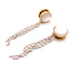 String of pearls Screw-fit Dangle Plugs